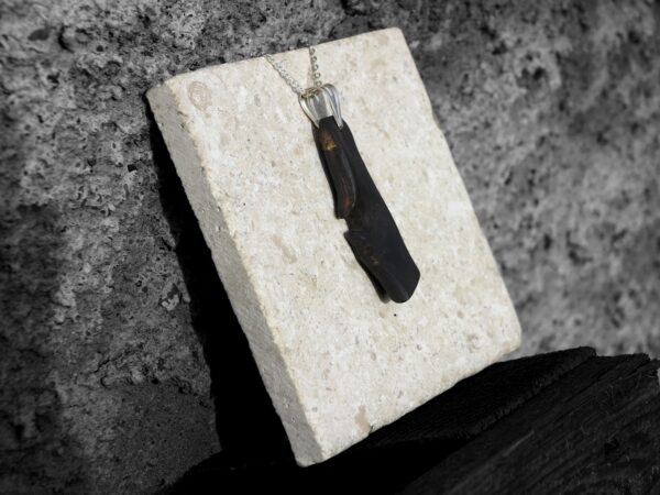 Collier en Chêne Yakisugi – Image 4