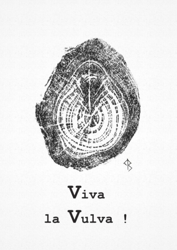 Carte postale Viva la Vulva